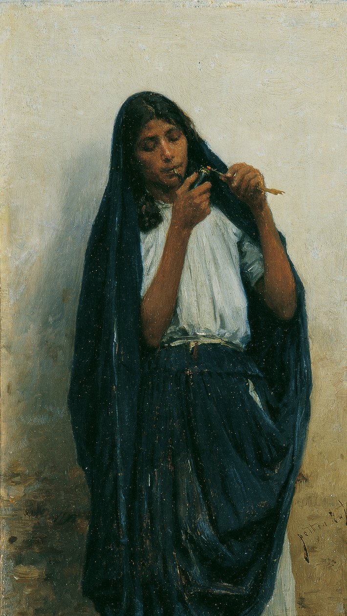 gitano de August von Pettenkofen
