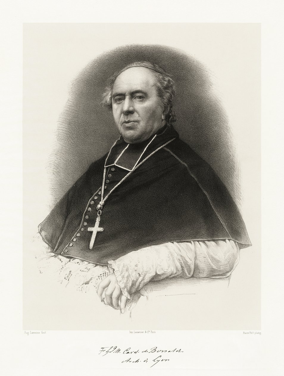Louis Jacques Maurice de Bonald de Auguste Charles Lemoine