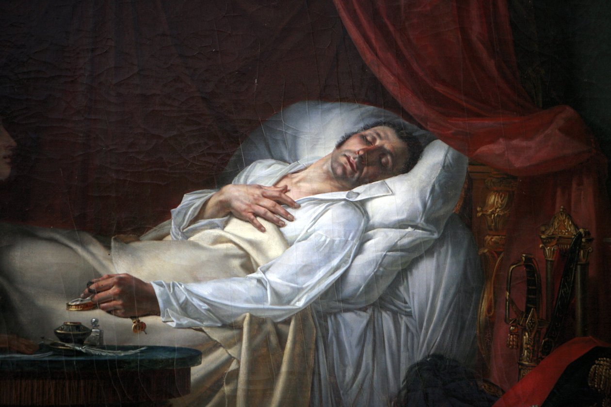La muerte del general Moreau de Louis Charles Auguste Couder