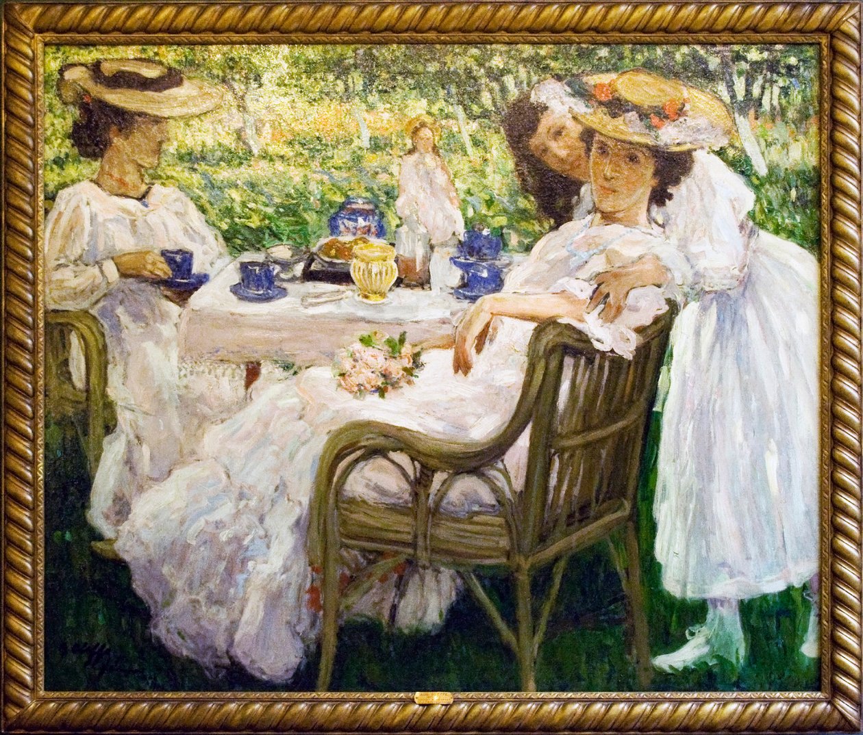 Julio en Newport de Auguste Oleffe