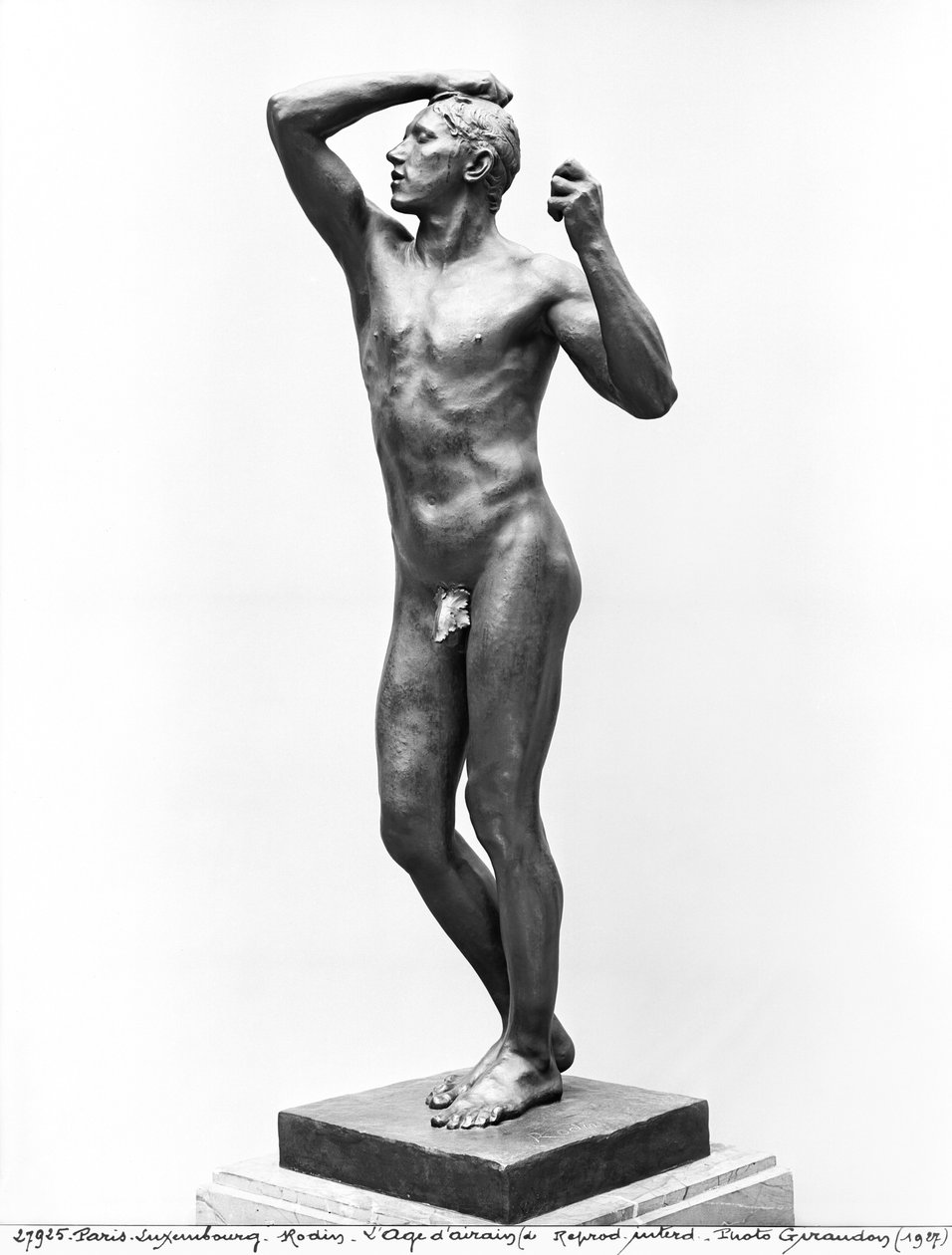 La Edad del Bronce (después de 1877) de Auguste Rodin