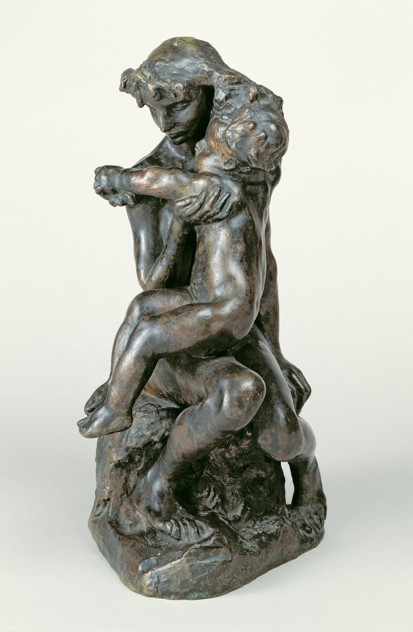 El hermano y la hermana, c.1890 de Auguste Rodin