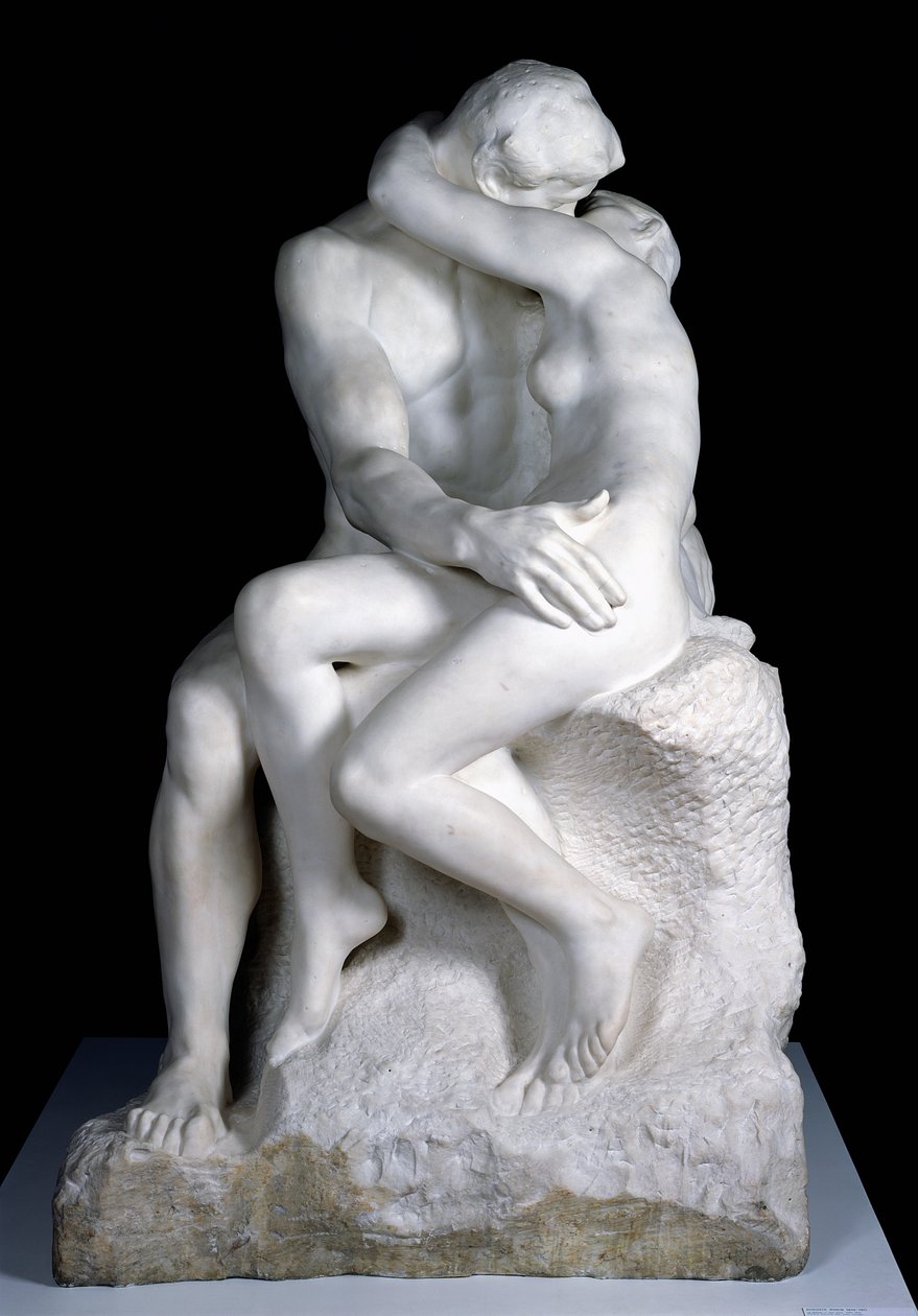 El Beso, 1888-98 de Auguste Rodin