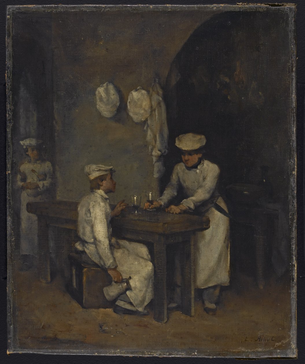 Los cocineros de Auguste Theodule Ribot
