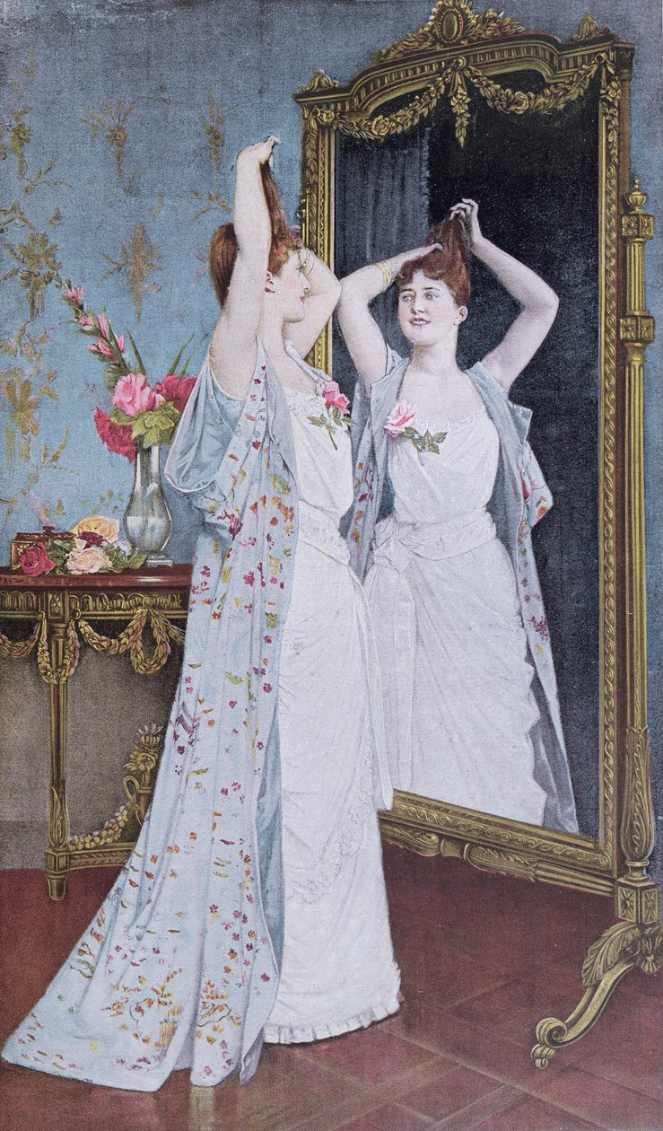 La Toilette, 1890 de Auguste Toulmouche