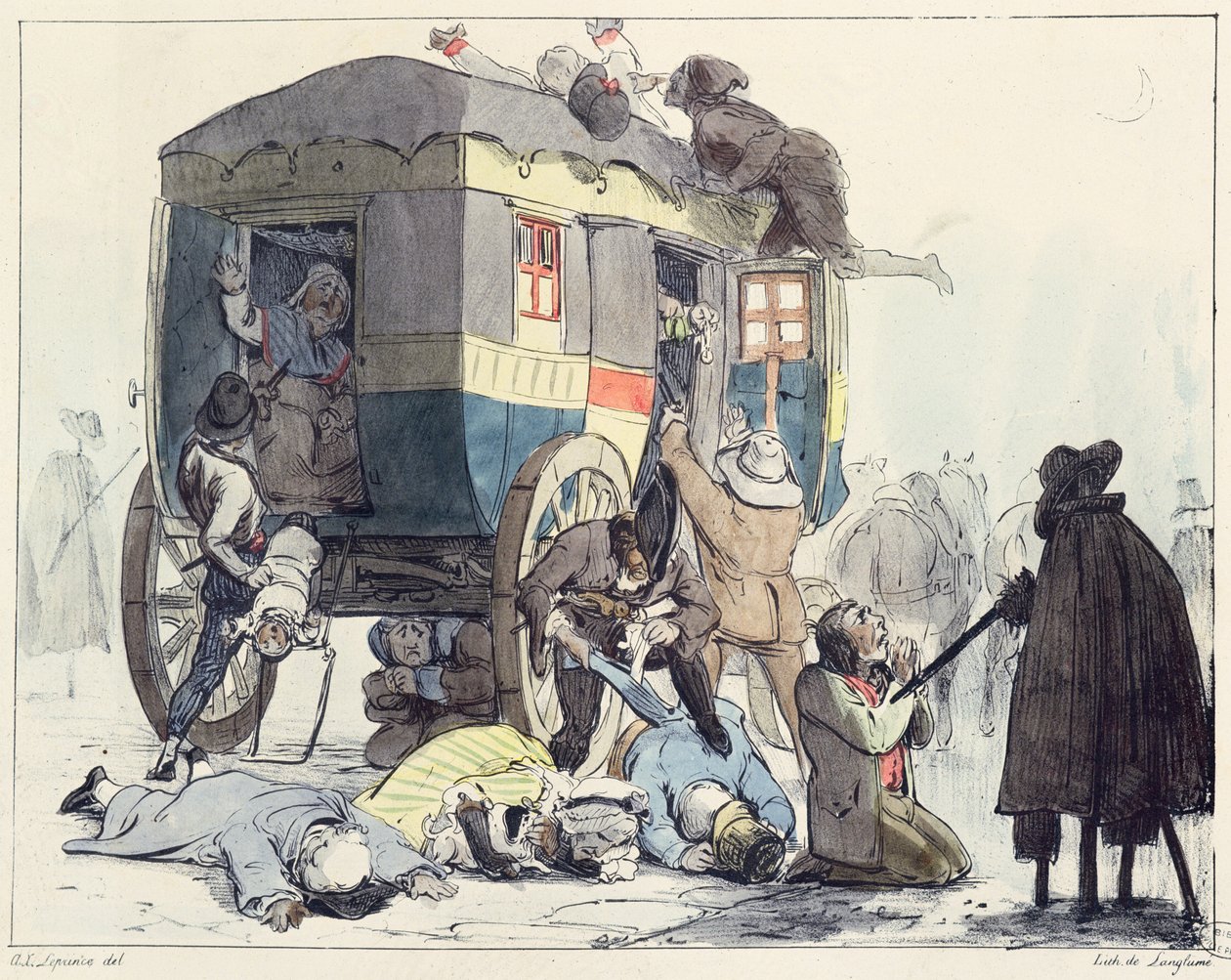 La incomodidad de Auguste Xavier Leprince