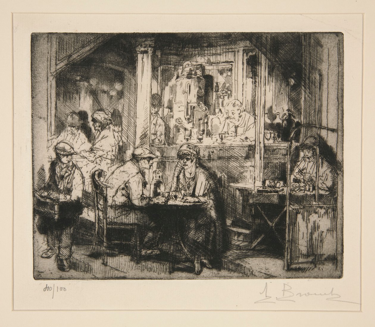 El cafe de Auguste Brouet