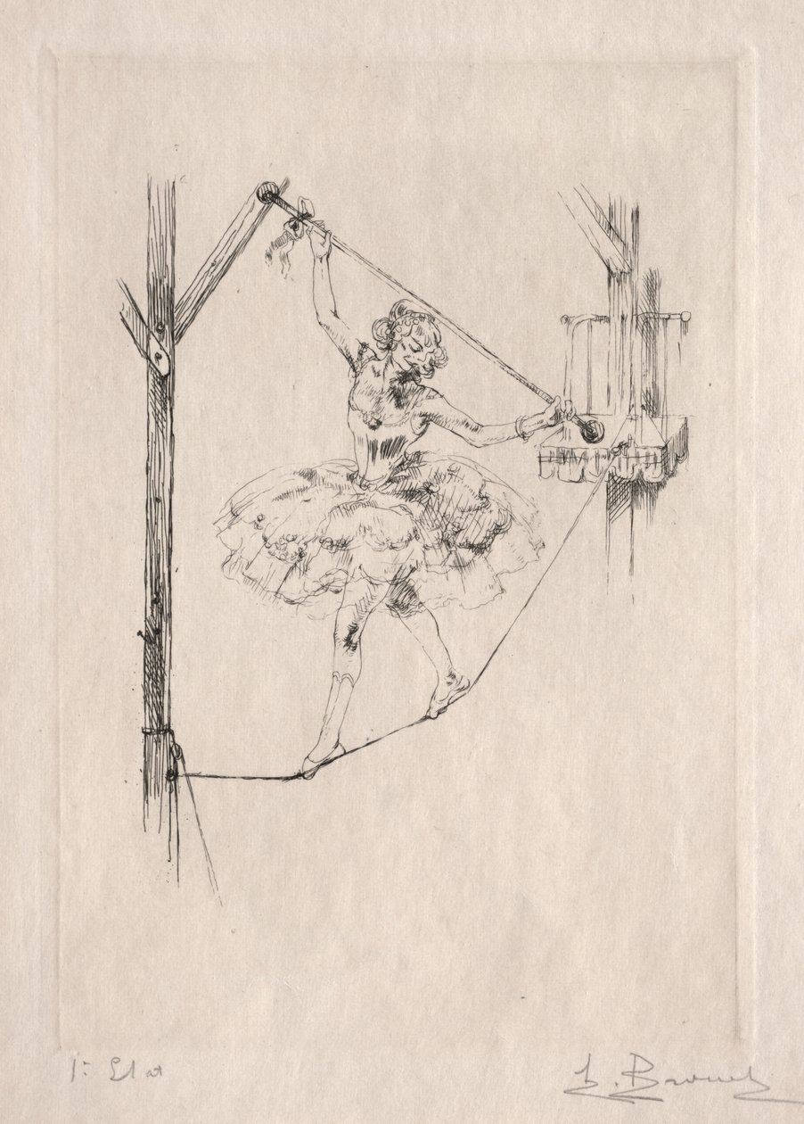 Tightrope Dancer de Auguste Brouet