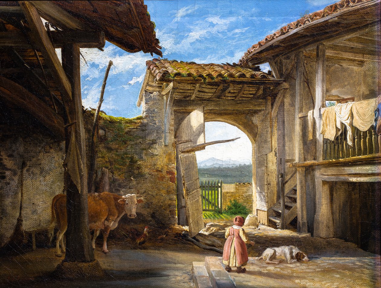 Granja de Auguste Flandrin