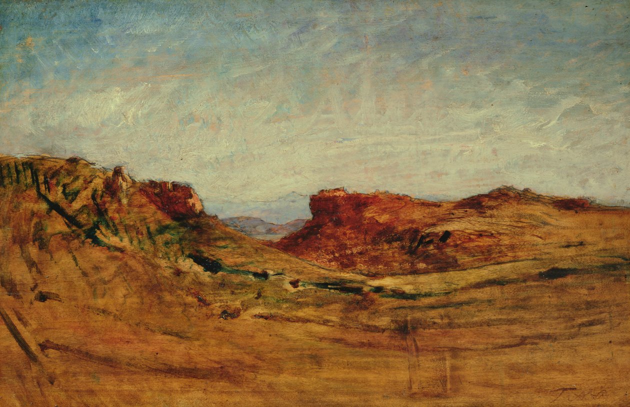Paisaje de Auguste Francois Ravier