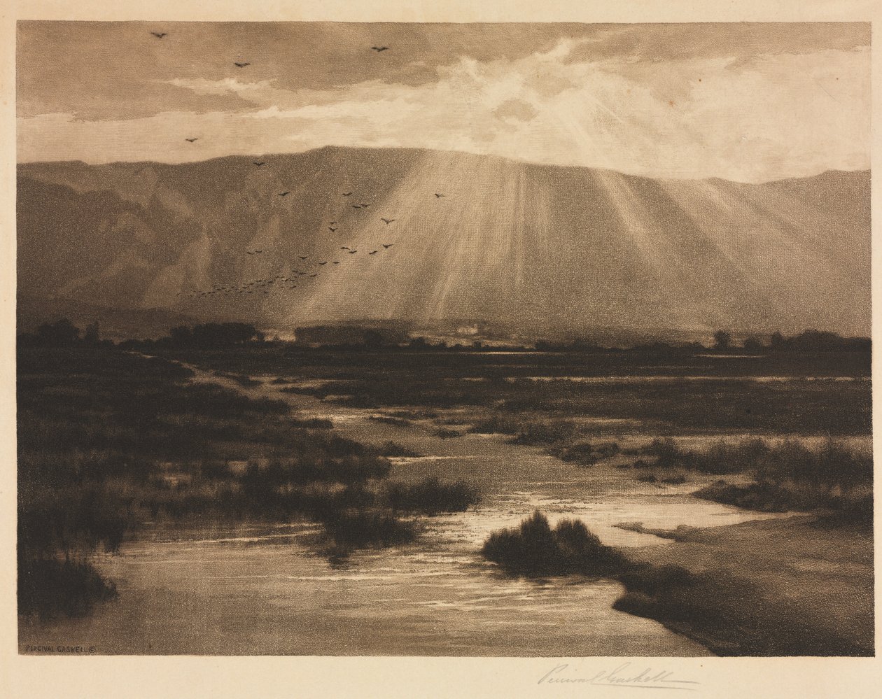 Paisaje de Auguste Giraudon