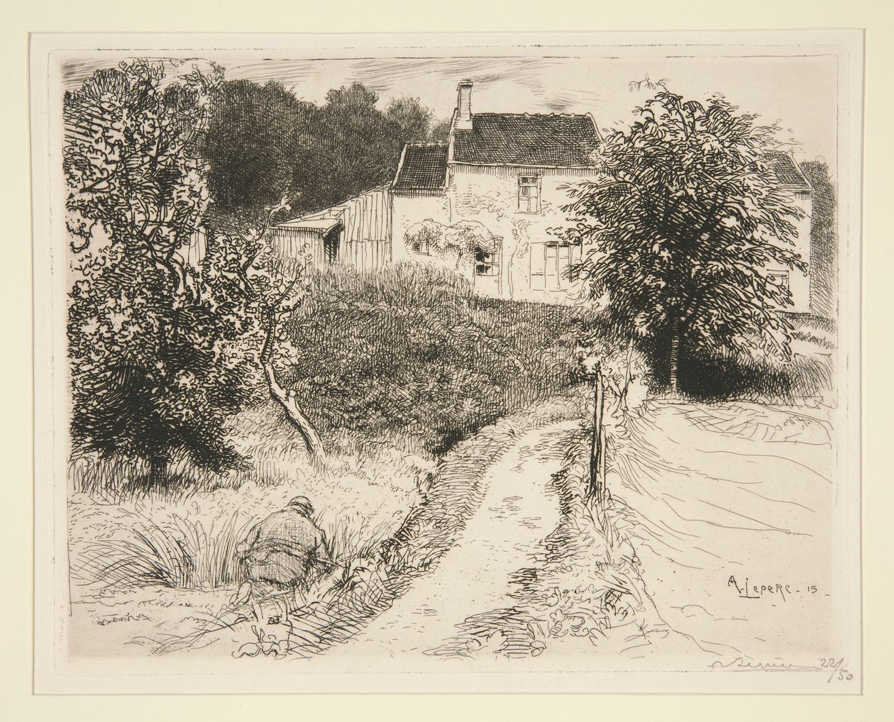 En Bellot (Seine-et-Marne) (En Bellot [Seine-et-Marne]) de Auguste Lepere