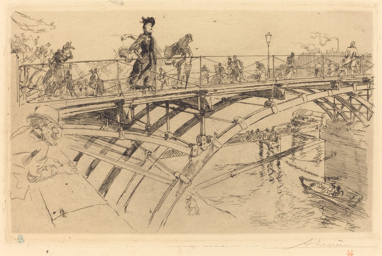 Puente de las Artes de Auguste Lepere