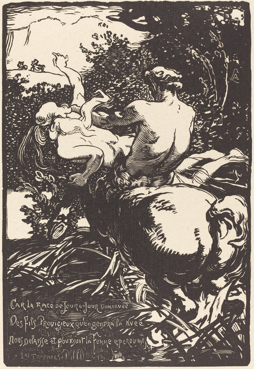Centauro de Auguste Lepere