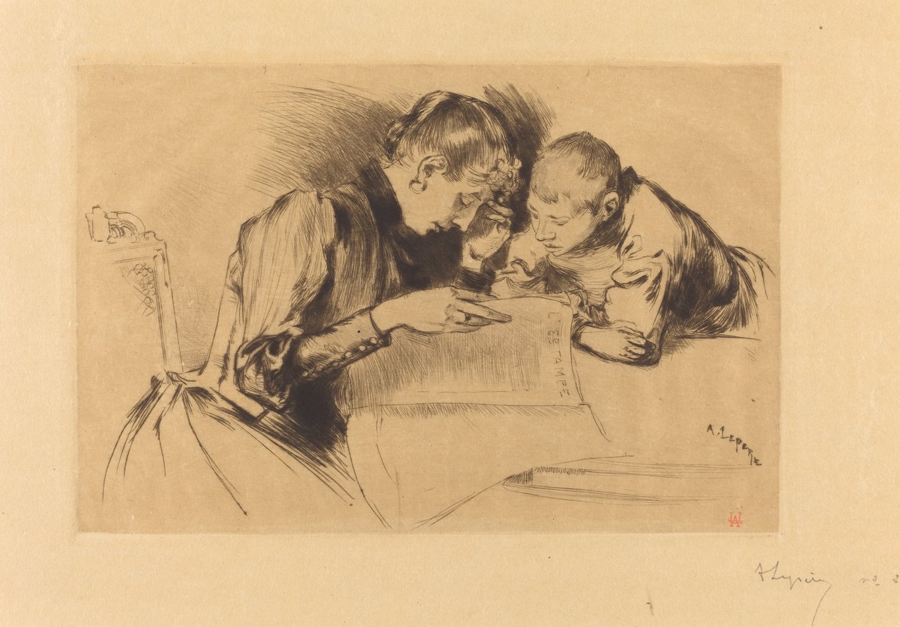 Imágenes (Les images) de Auguste Lepere