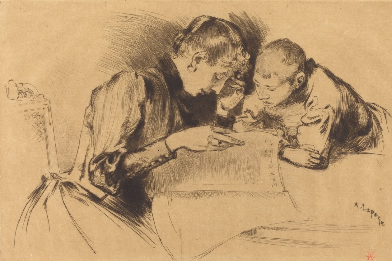 Imágenes Les images de Auguste Lepere