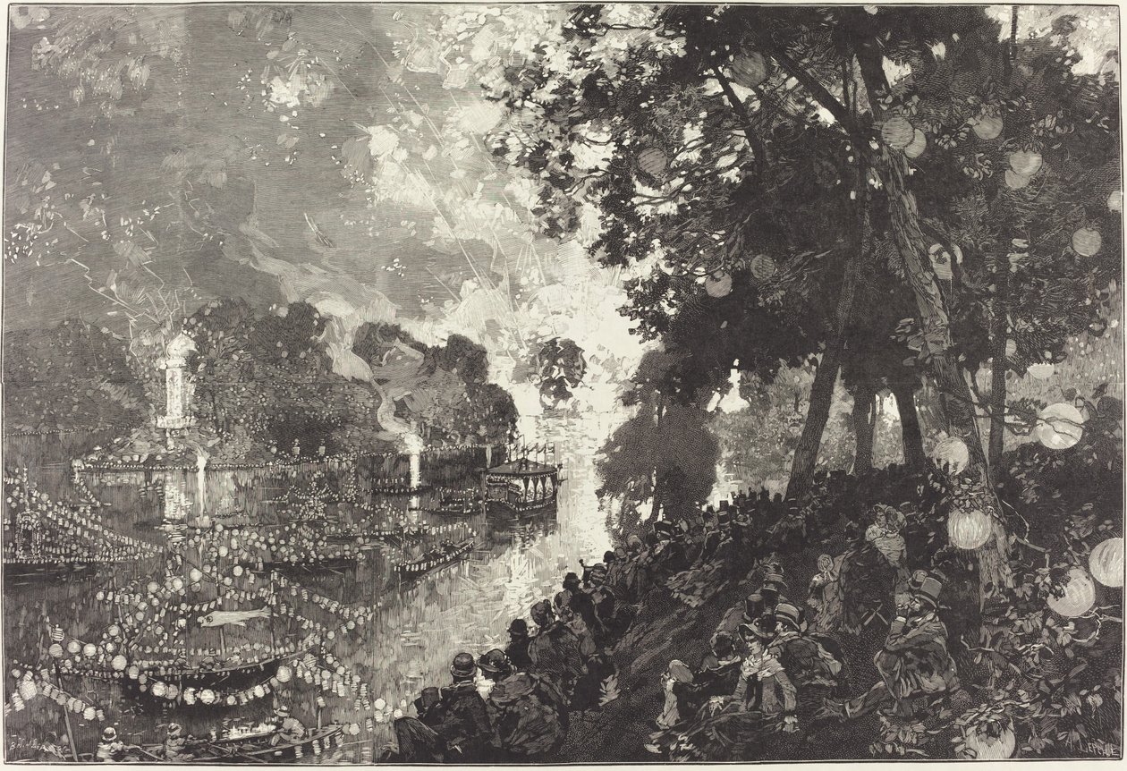 La Nieve en París de Auguste Lepere