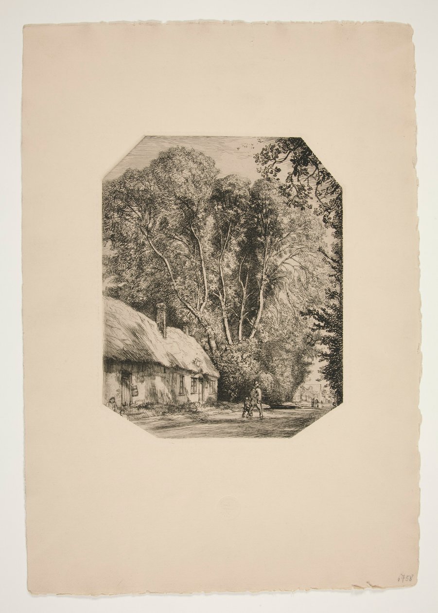 Le Bout Genet (Crévecoeur-le-Grand) de Auguste Lepere