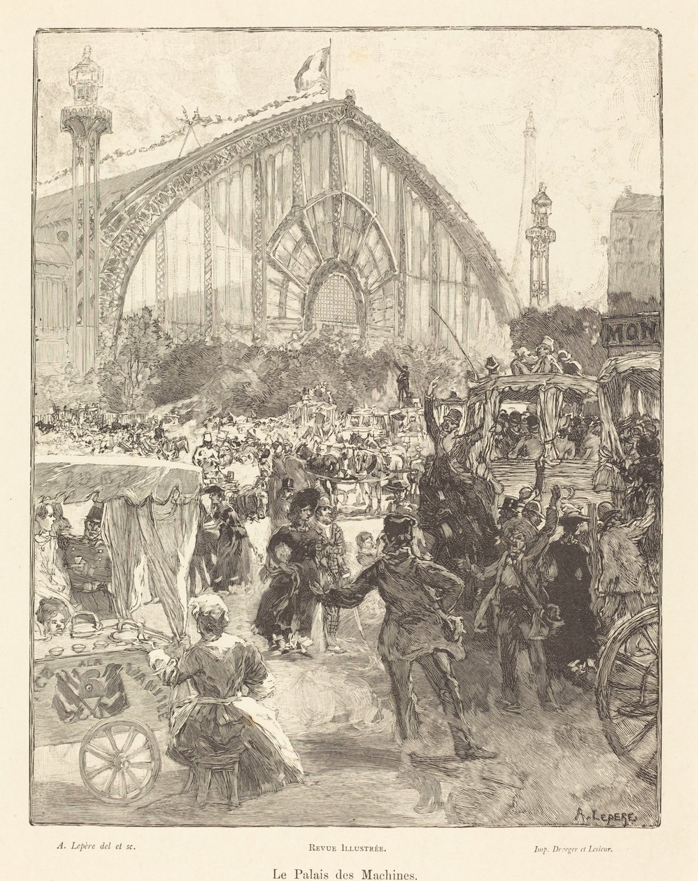 El Palacio de las Máquinas de Auguste Lepere