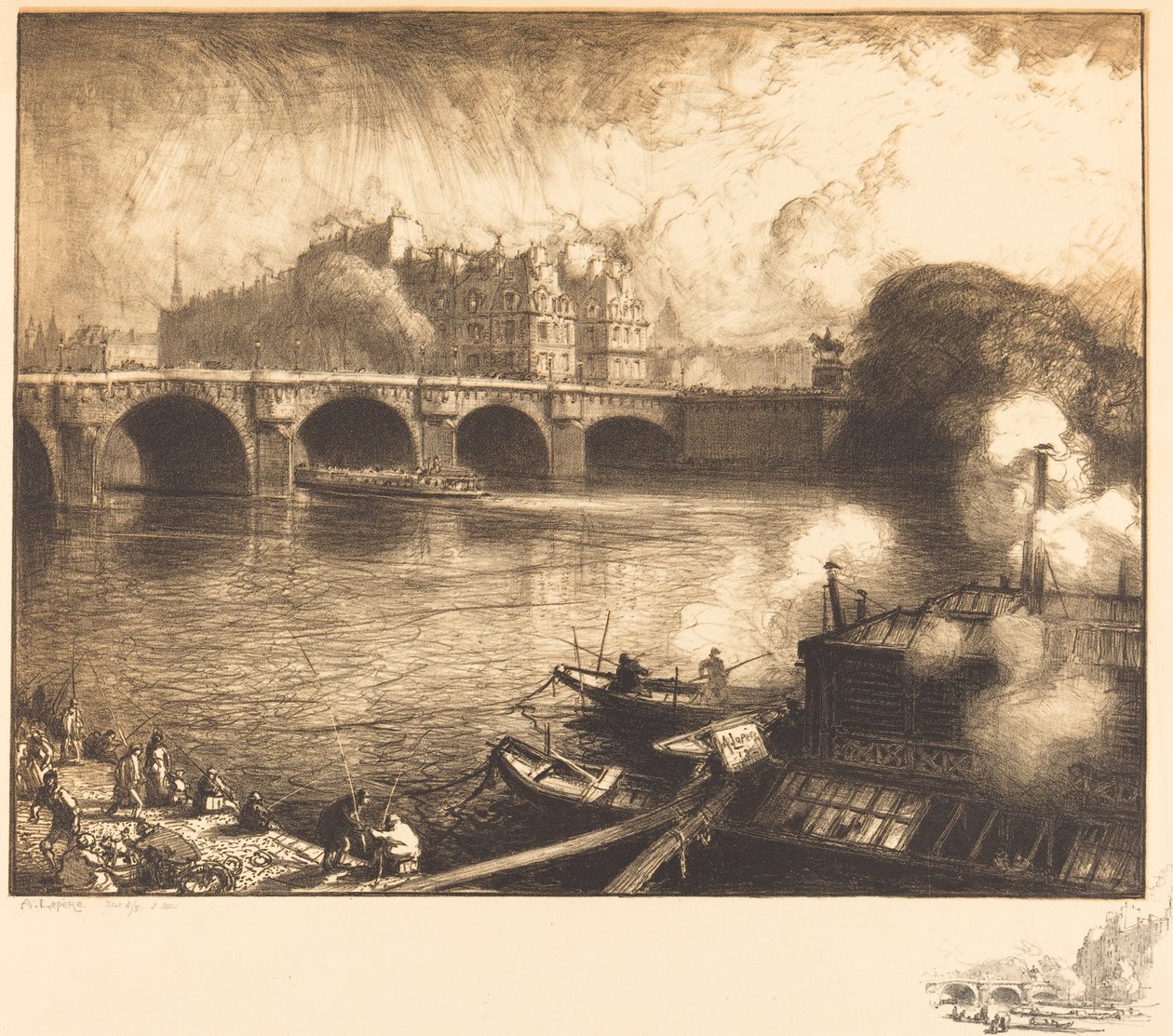El Puente Nuevo de Auguste Lepere