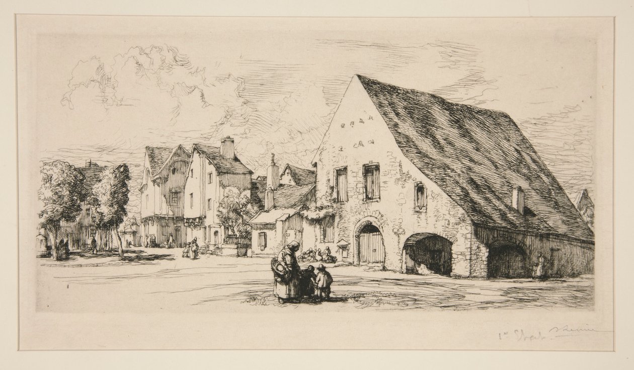 Provins (Sena y Marne) de Auguste Lepere
