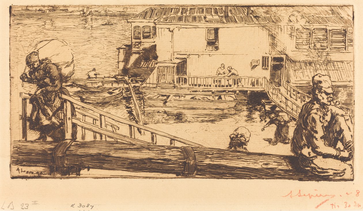 La Lavandería de Auguste Lepere