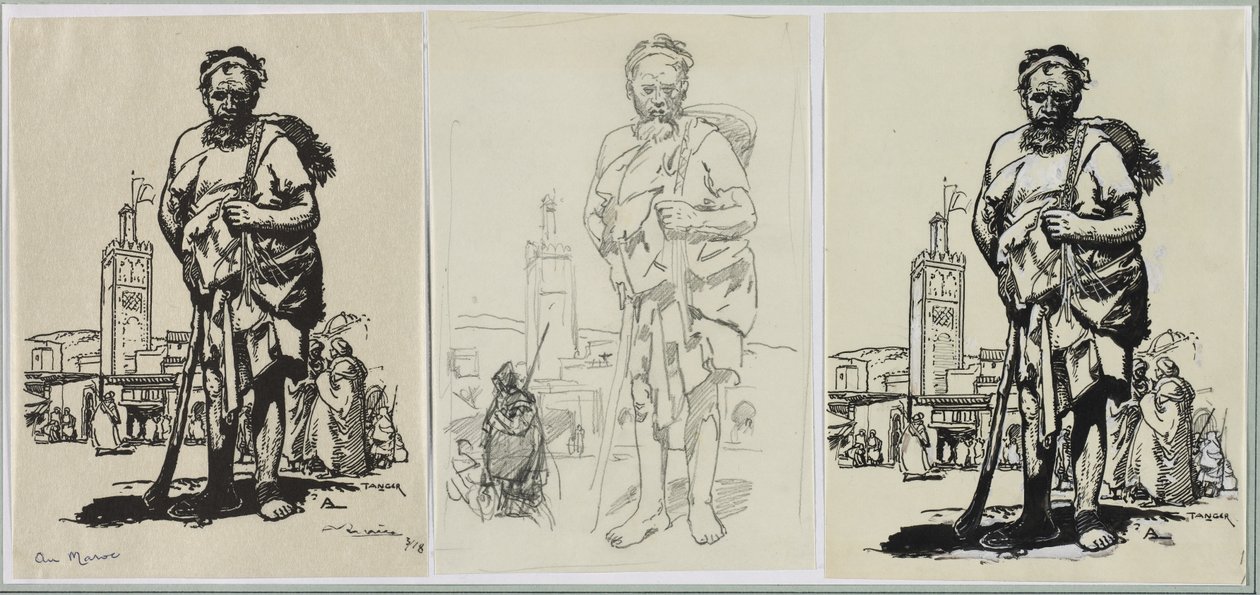 Au Maroc de Auguste Louis Lepère