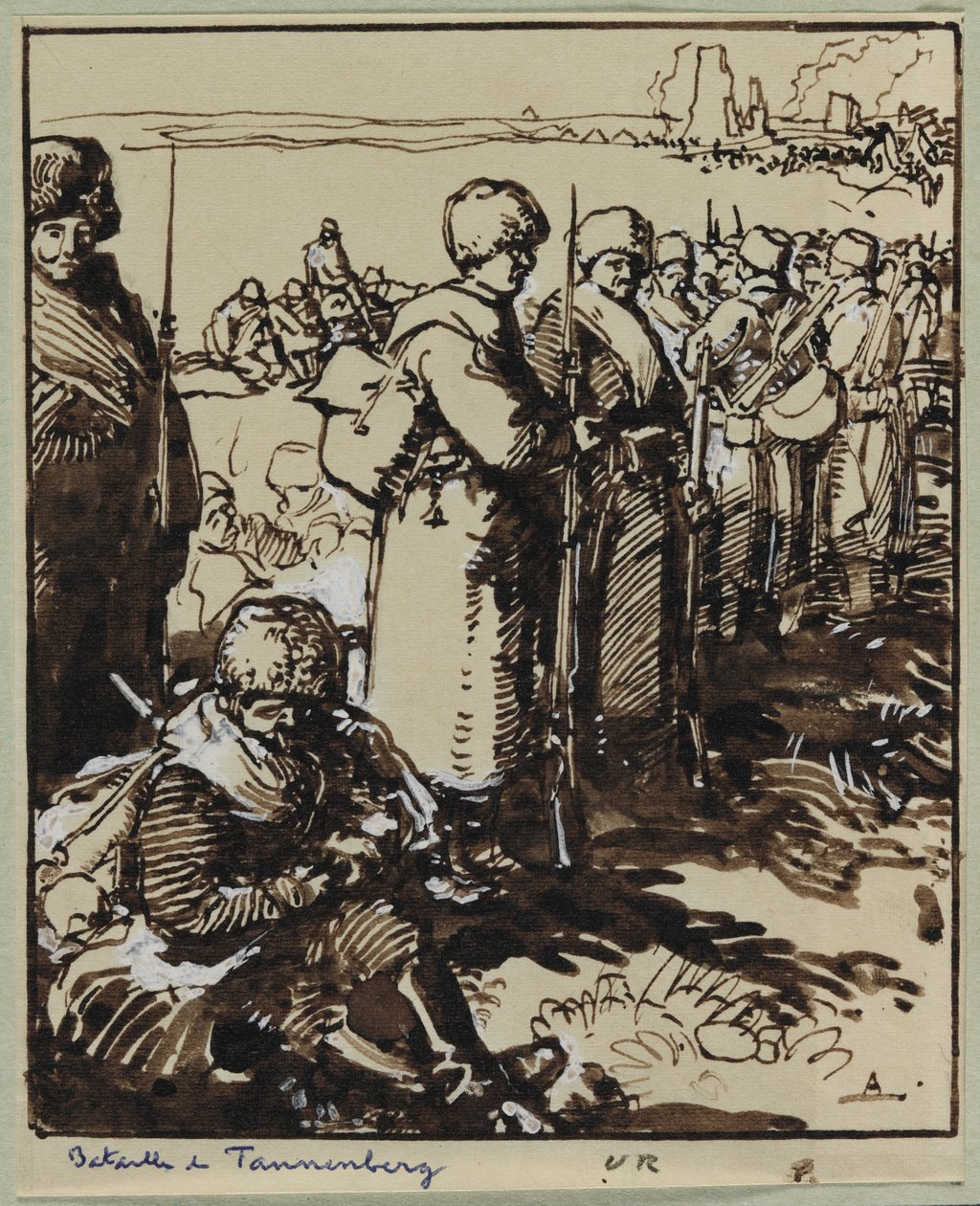 Bataille de Tannenberg de Auguste Louis Lepère