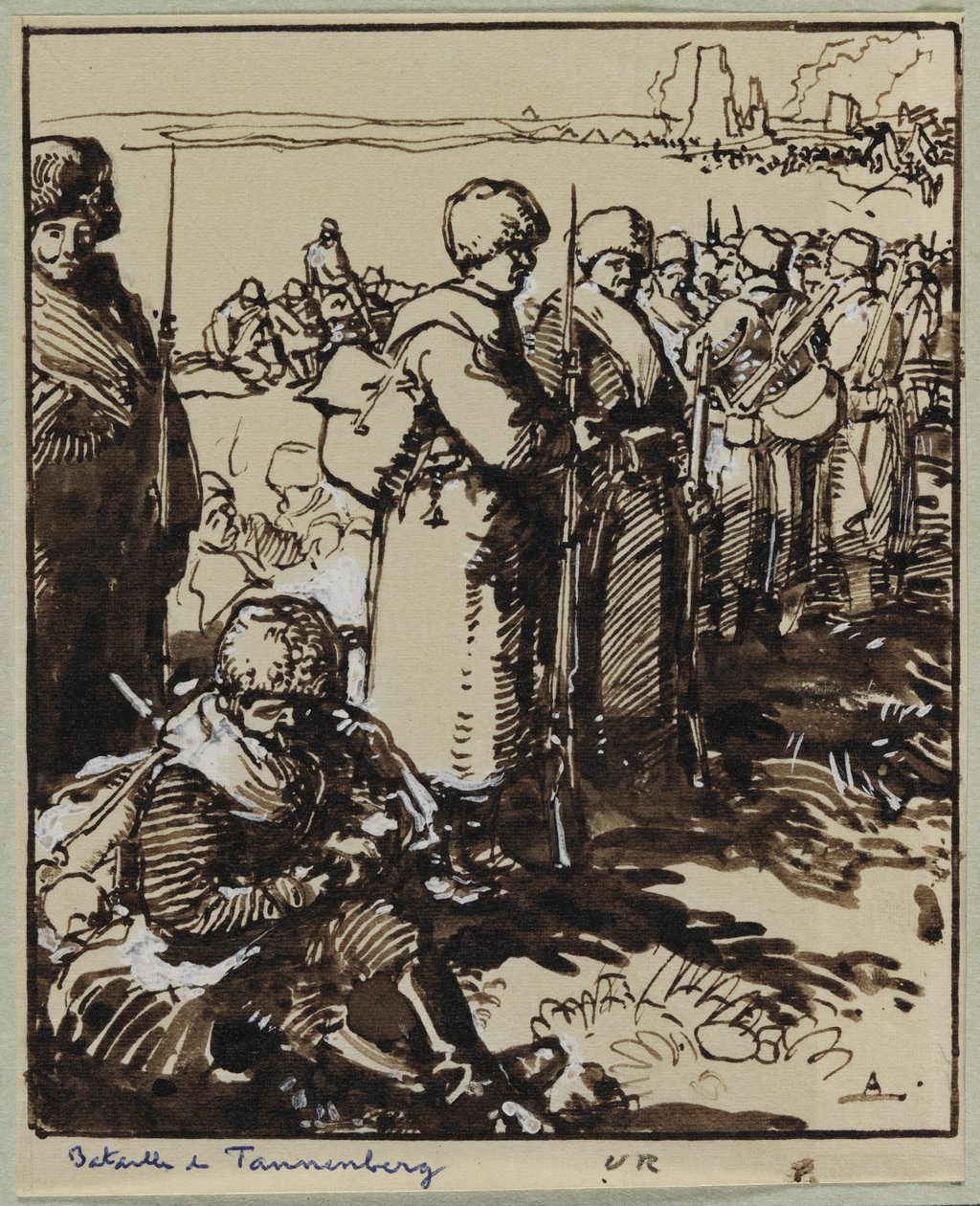Batalla de Tannenberg de Auguste Louis Lepère