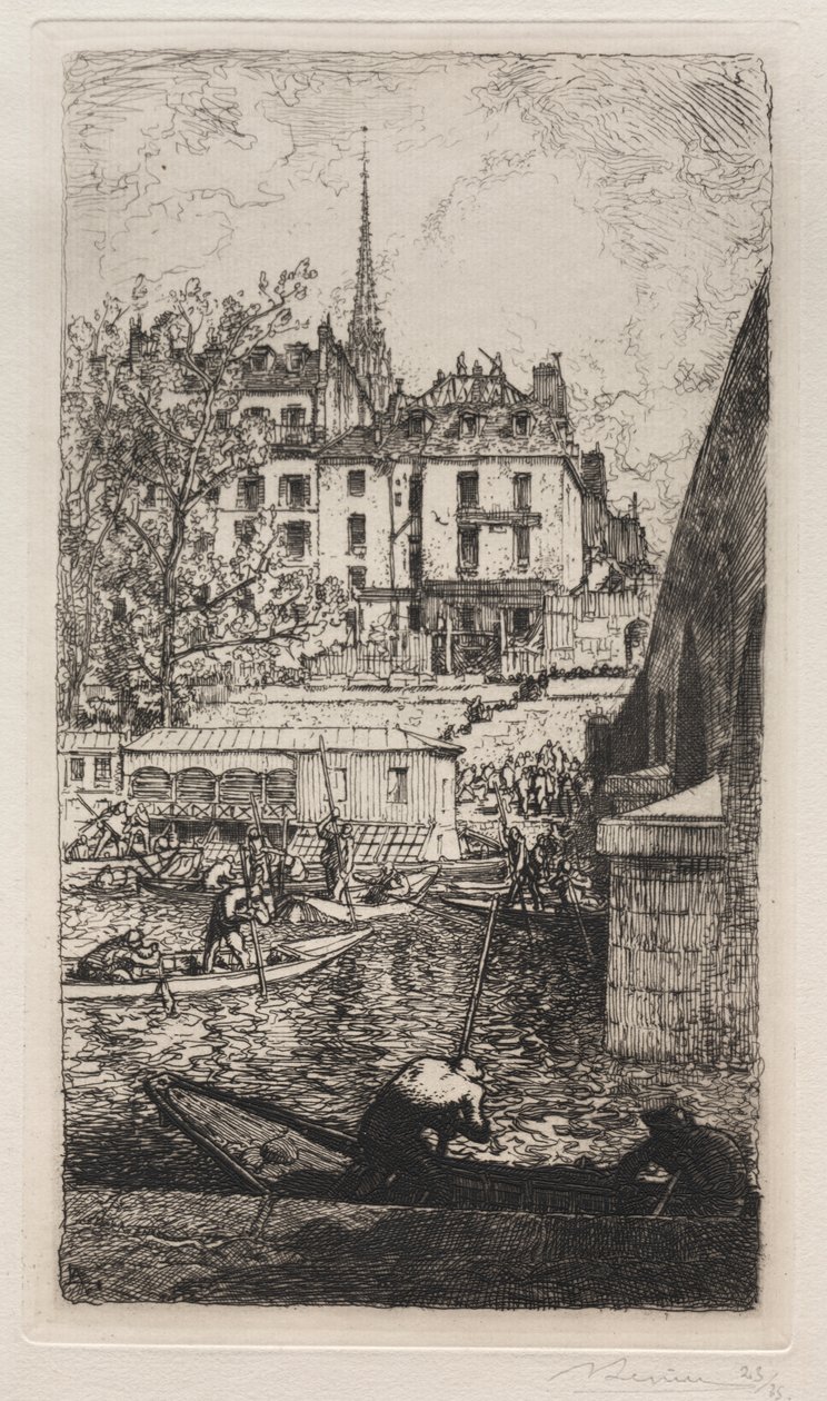 Demolición de la Casa de Sabra de Auguste Louis Lepère