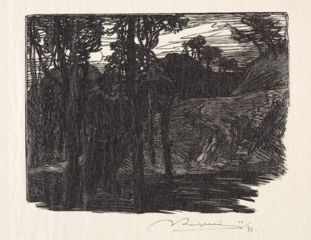 Tarde de Auguste Louis Lepère