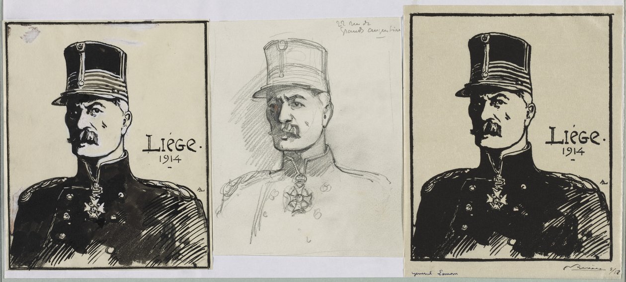 General Leman, 1914 de Auguste Louis Lepère
