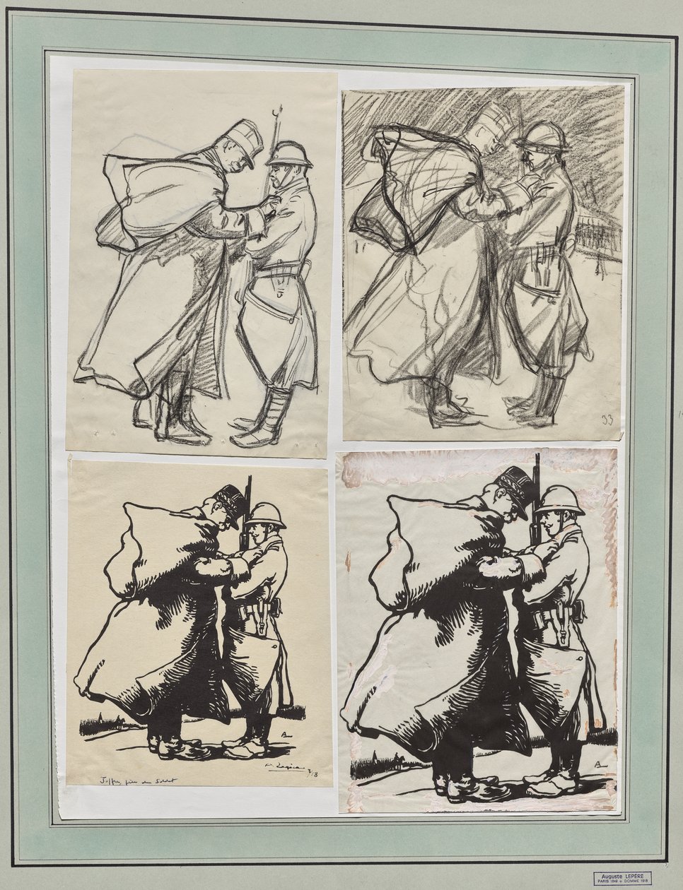 Joffre, père du soldat de Auguste Louis Lepère