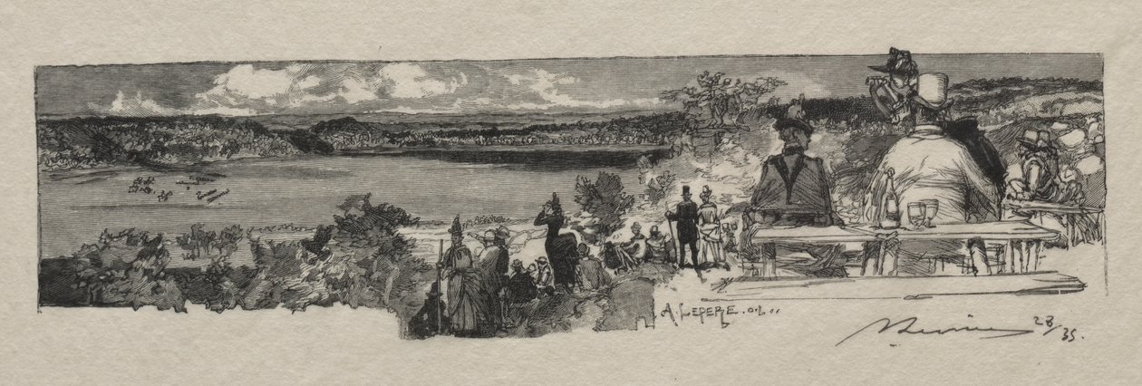 El Valle de la Solle de Auguste Louis Lepère