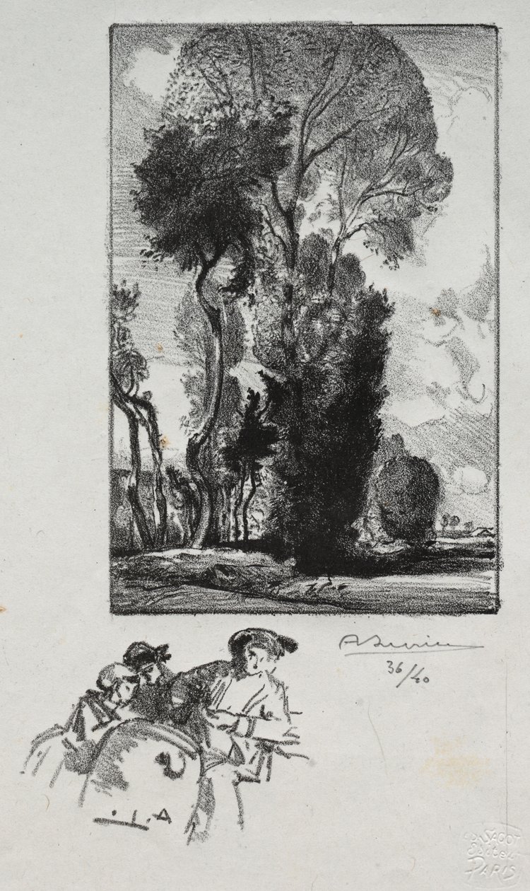 Le Bocage de Auguste Louis Lepère