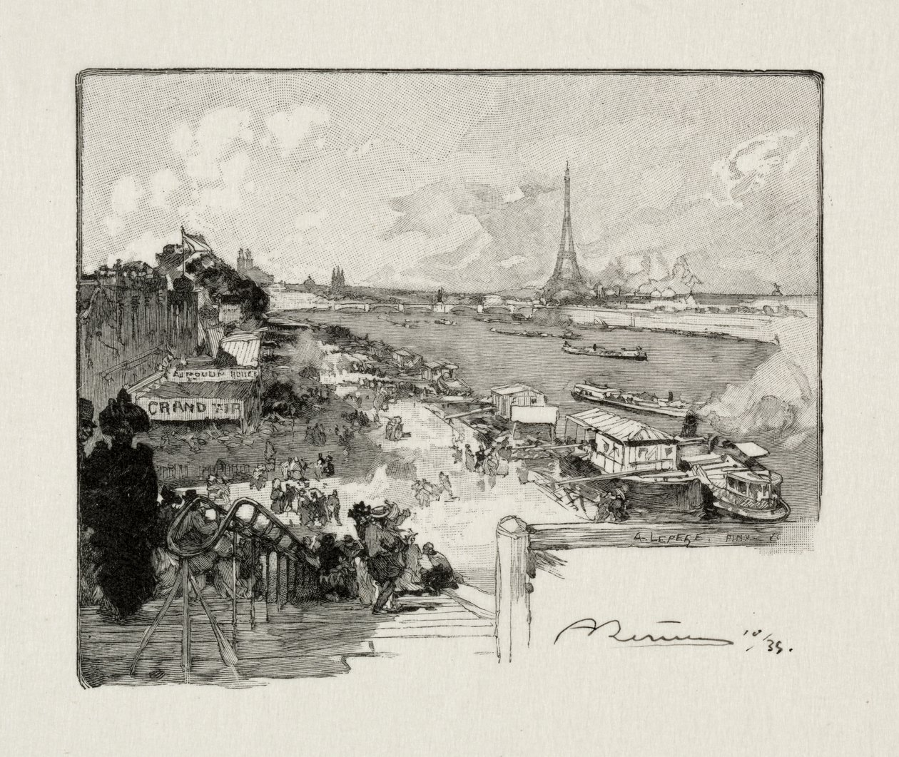 El Point-du-Jour de Auguste Louis Lepère