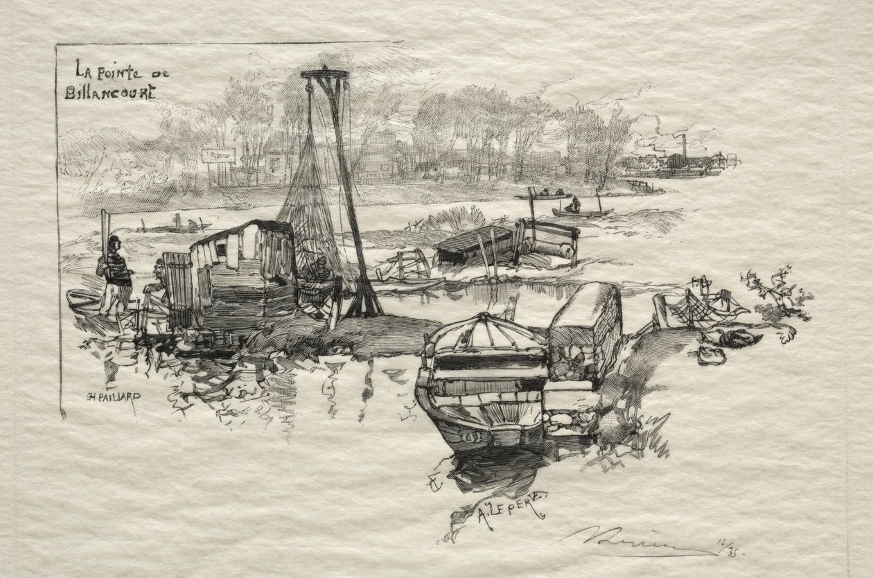 Le Point de Billancourt de Auguste Louis Lepère