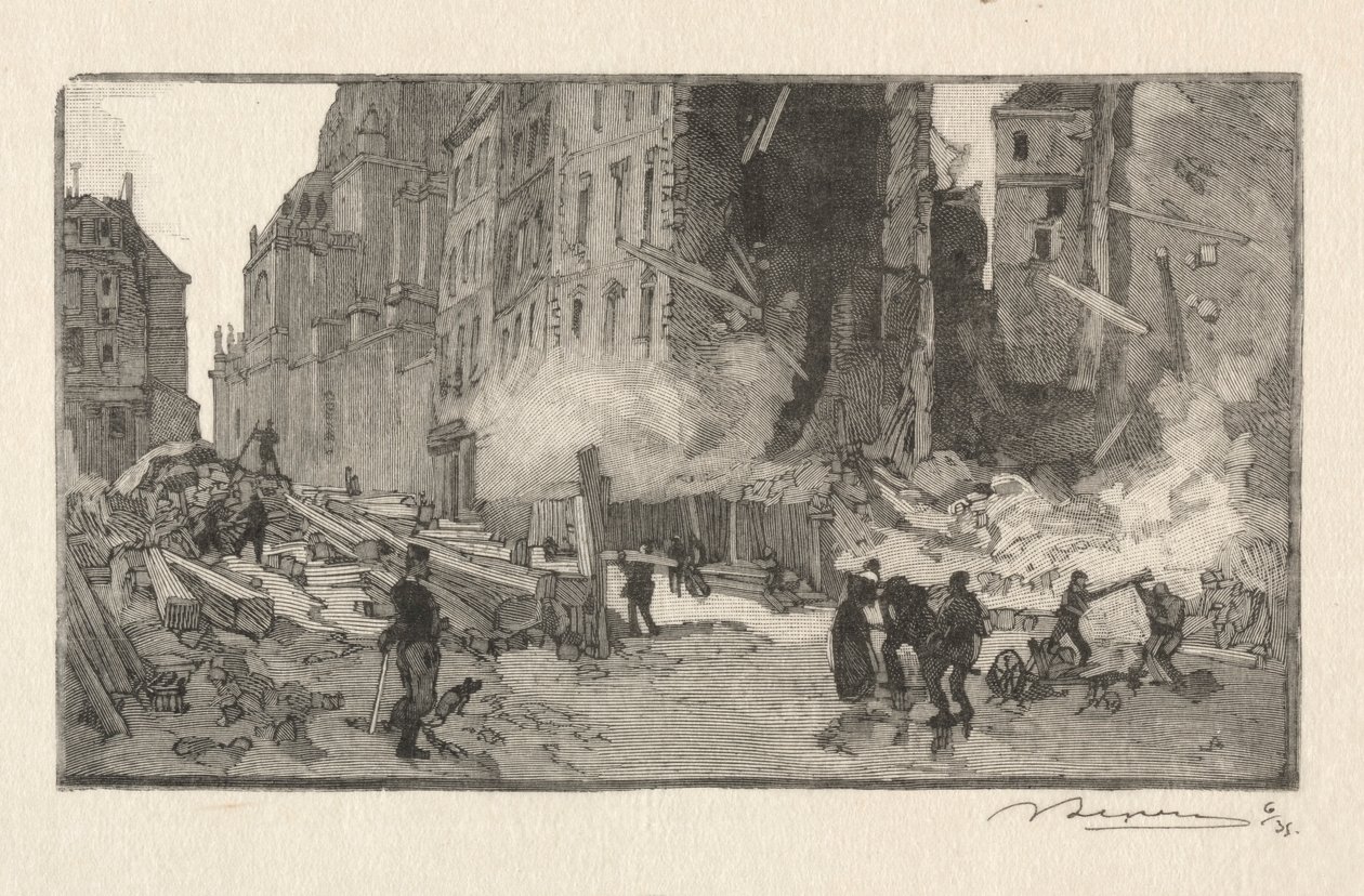 Place Gerson y Rue Restot de Auguste Louis Lepère