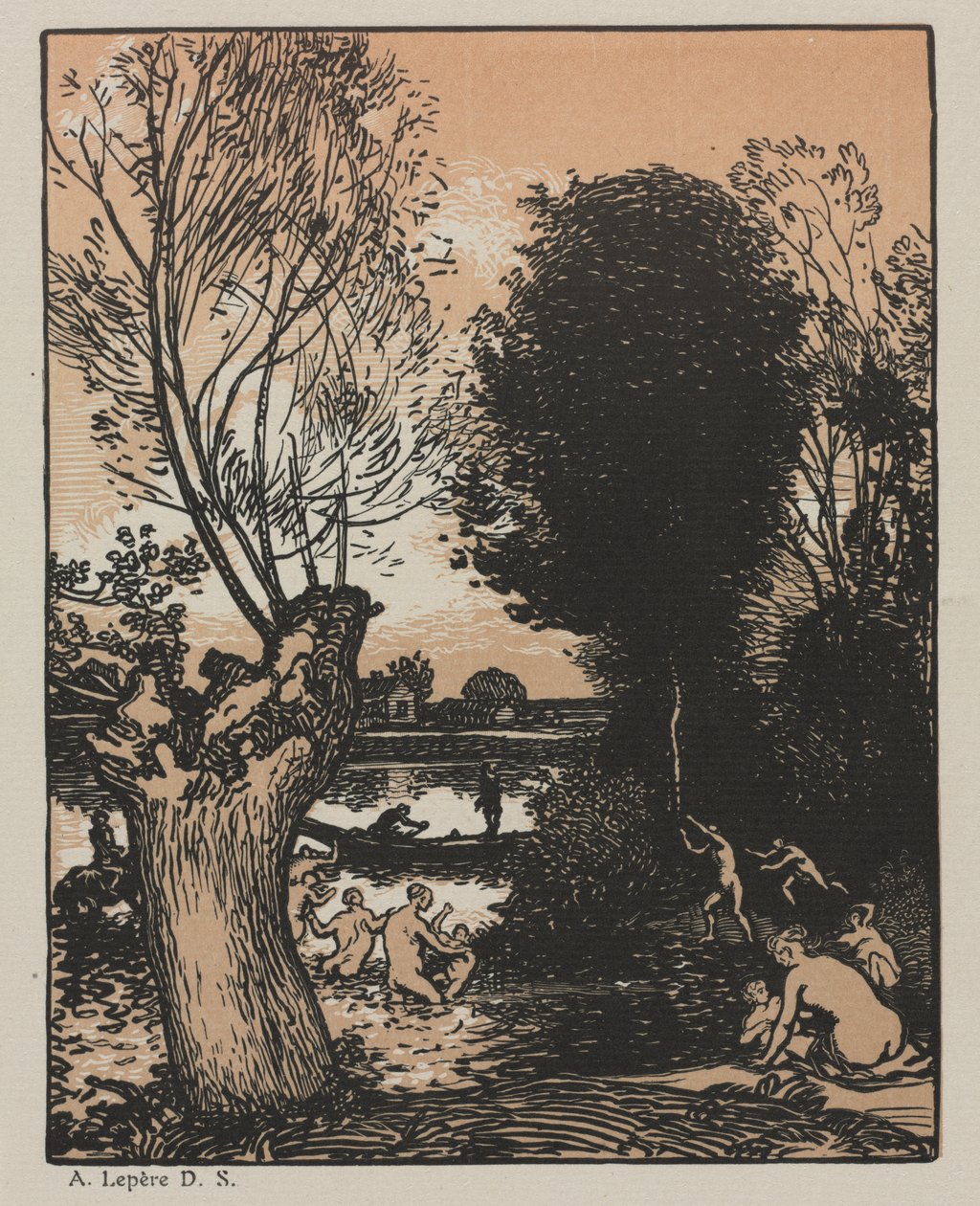 Tarde de verano de Auguste Louis Lepère