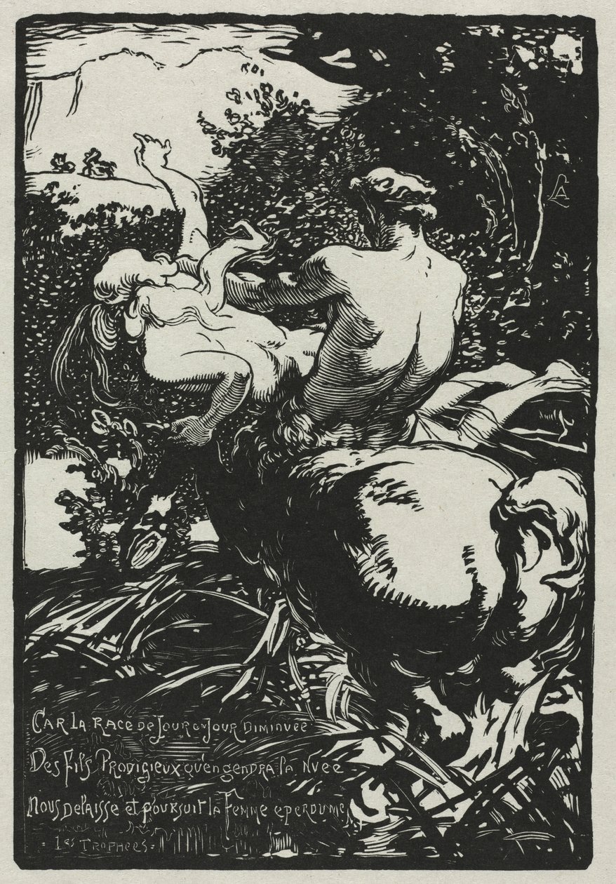 El centauro de Auguste Louis Lepère