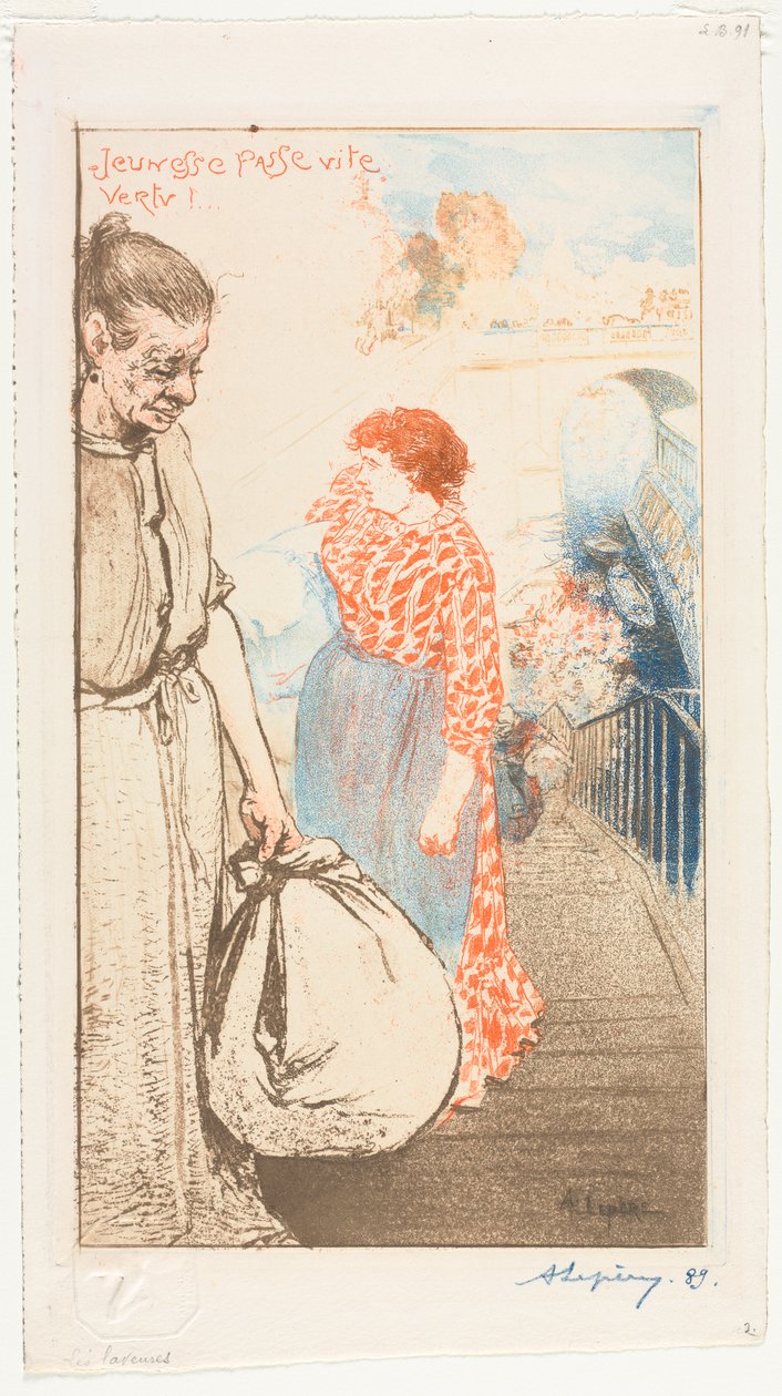 Lavanderas de Auguste Louis Lepère