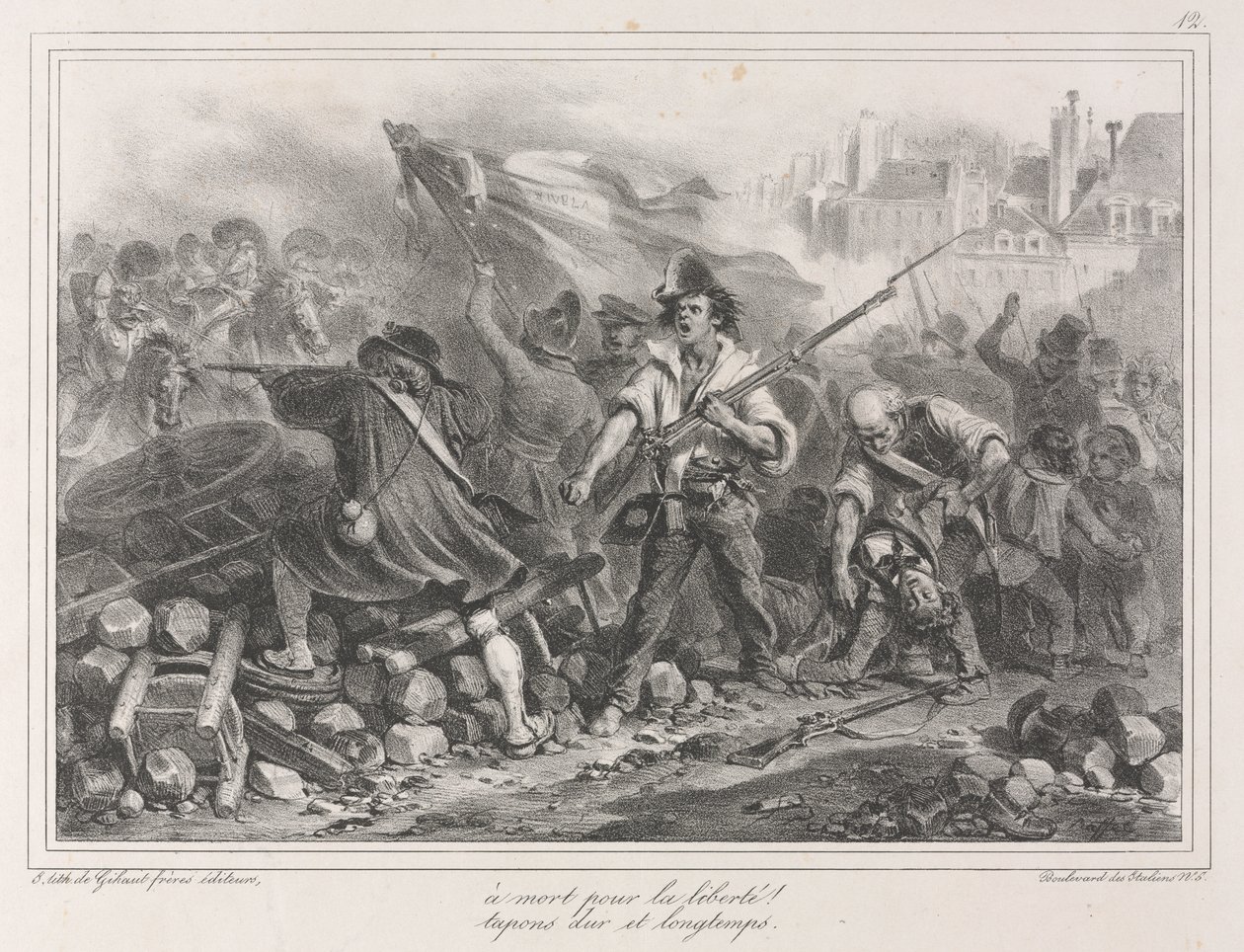 Álbum de 1831: ¡Libertad o muerte! de Auguste Raffet