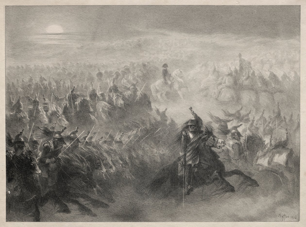 Revisión nocturna, 1816 de Auguste Raffet