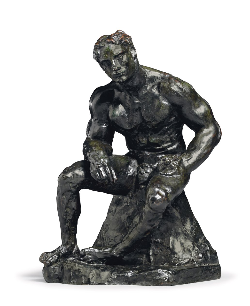 Atleta Americano, 1901; c. 1927-1935 de Auguste Rodin