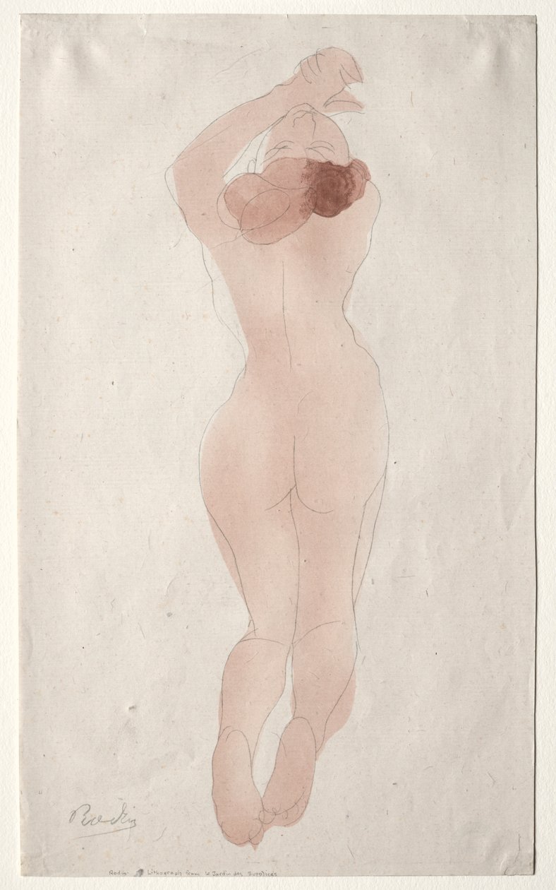 Acaríciame entonces, querido de Auguste Rodin