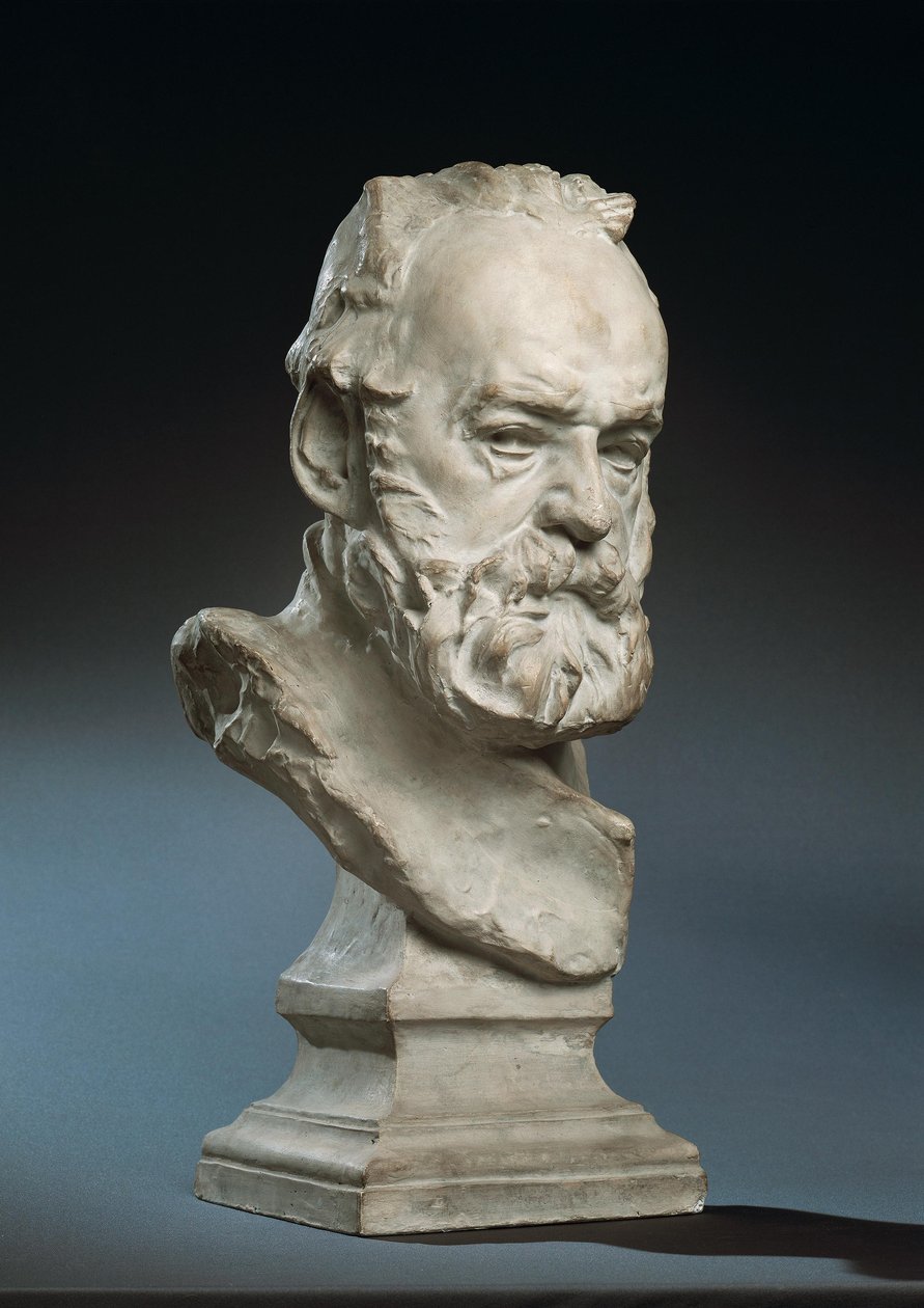 El escritor Victor Hugo de Auguste Rodin