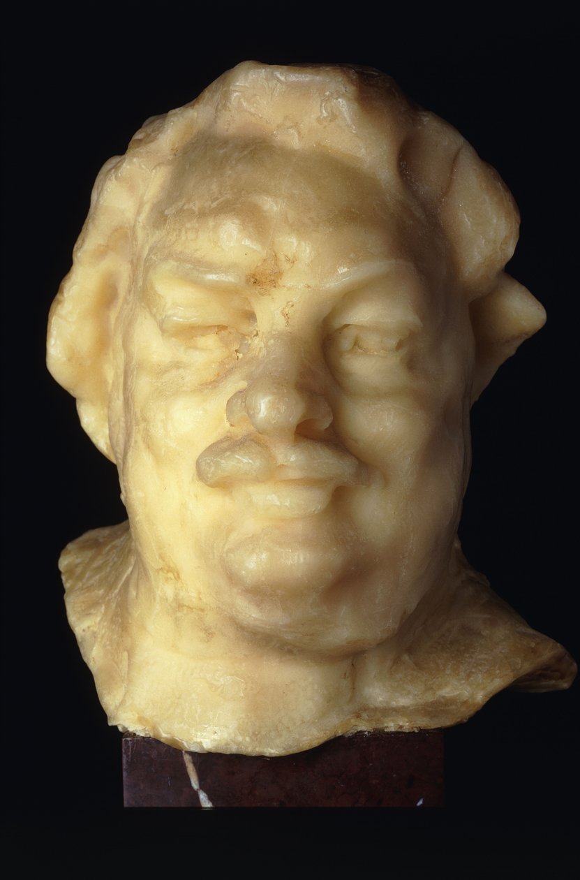 Cabeza de Balzac; Tete de Balzac, 1892 de Auguste Rodin