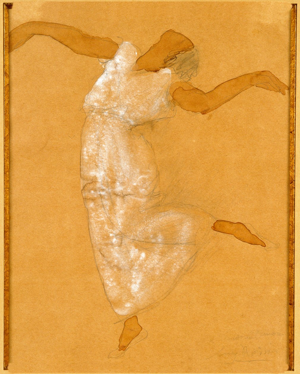 Isadora Duncan, principios del siglo XX de Auguste Rodin