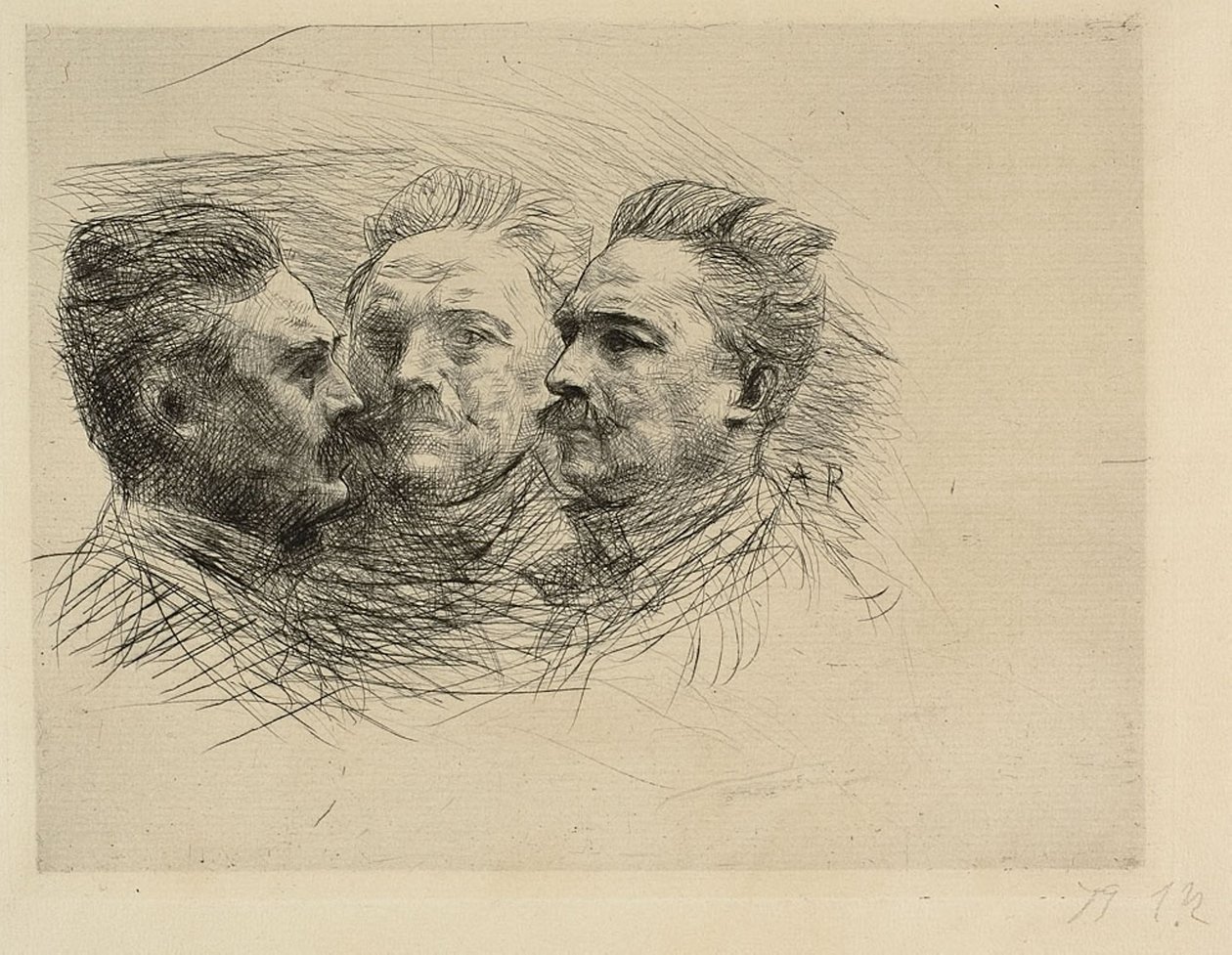 Retrato de Henri Becque de Auguste Rodin