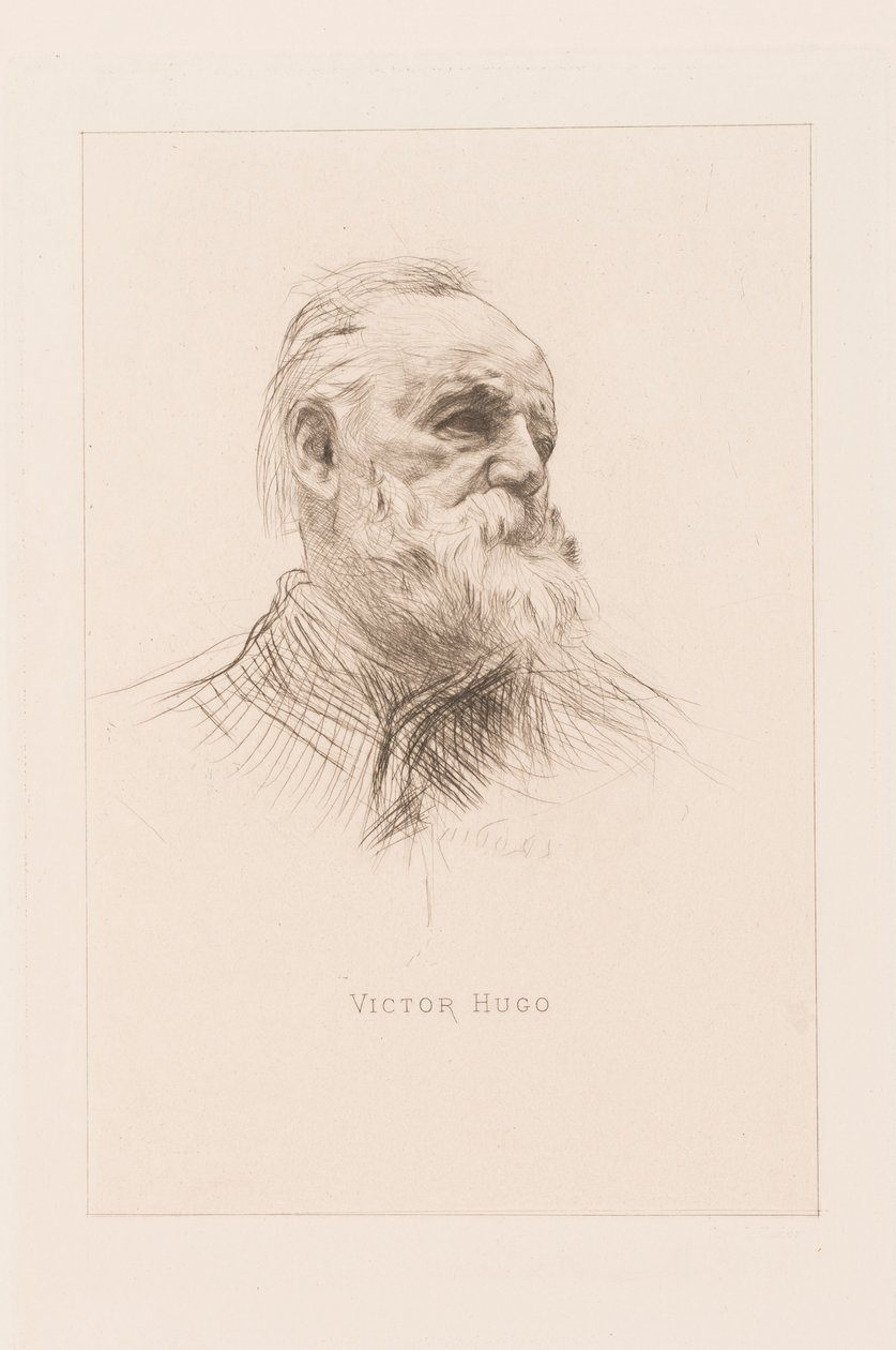 Retrato de Victor Hugo de Auguste Rodin